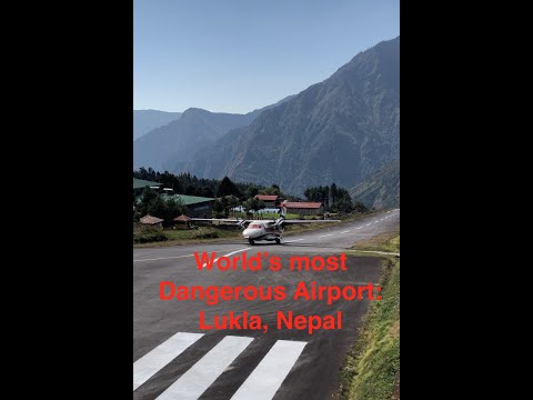 Watch A Plane Land At The World's Most Dangerous Airport