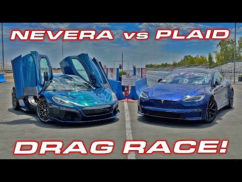 The Two Quickest Production Cars In The World Face Off In A Drag Race