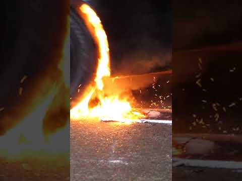 This Is What Happens To Your Tires If You Drive On Lava